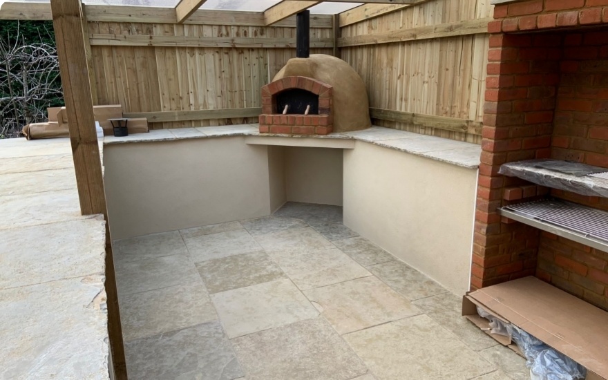 Production Pizza Oven in Mortimer created on 11/01/2023