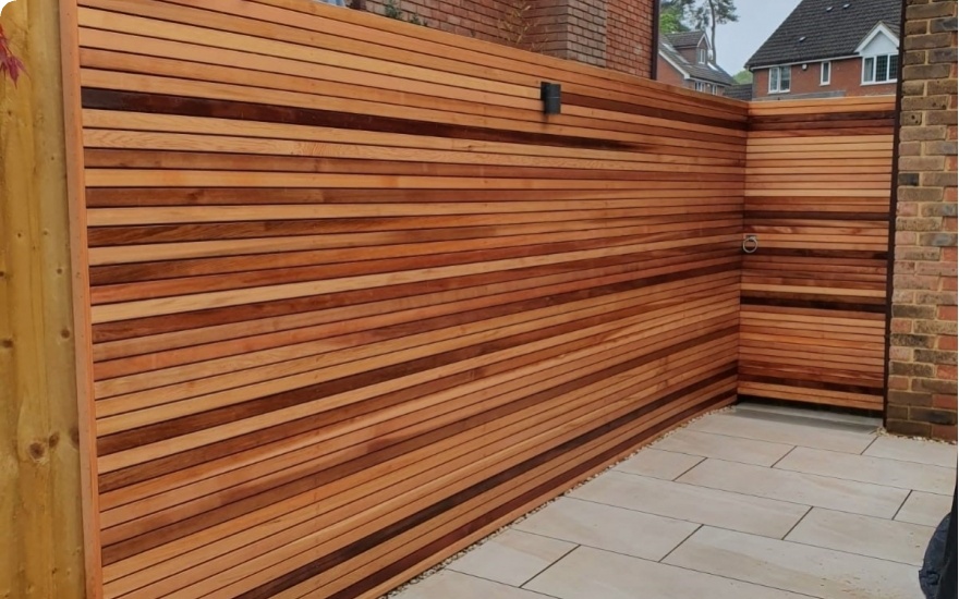 Production Cedar Cladding in Shinfield designed on 04/01/2023