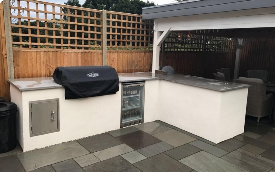 Design Outdoor kitchen in Shinfield created on 11/01/2023