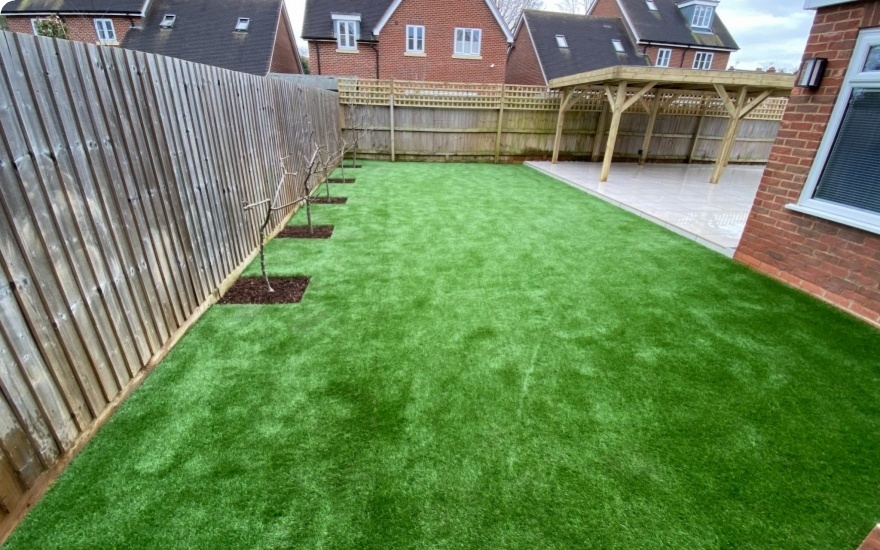 Design Articifial grass in Shinfield created on 18/11/2022