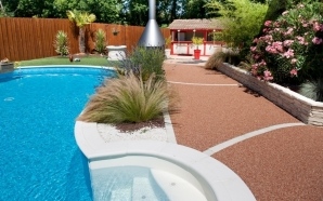 Pool area made of Hydrostar®