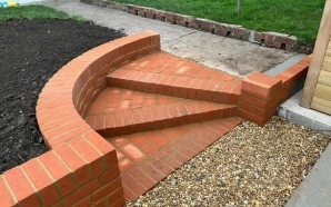 Brick steps