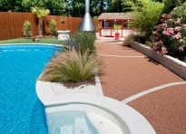 Landscaping Pool area